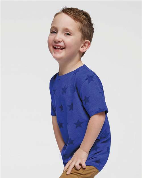 Code Five Toddler Star Print Tee 3029