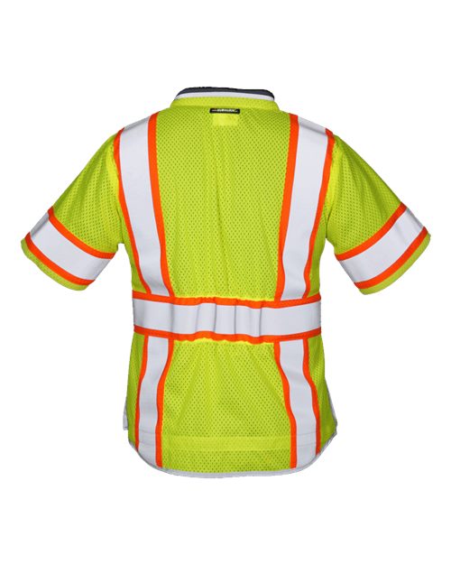 Custom EmbroideredKishigo Women's Premium Brilliant Series Class 3 Vest 11632 Lime