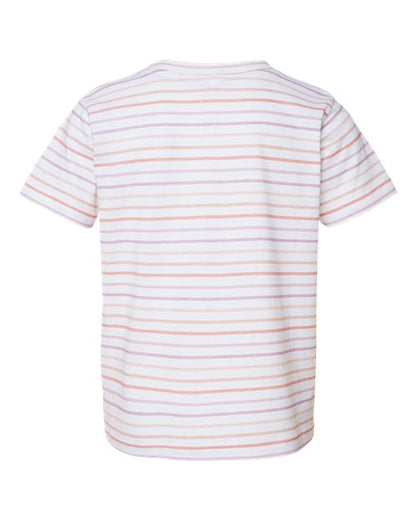 Rabbit Skins Toddler Fine Jersey Tee 3321 Lilac Stripe