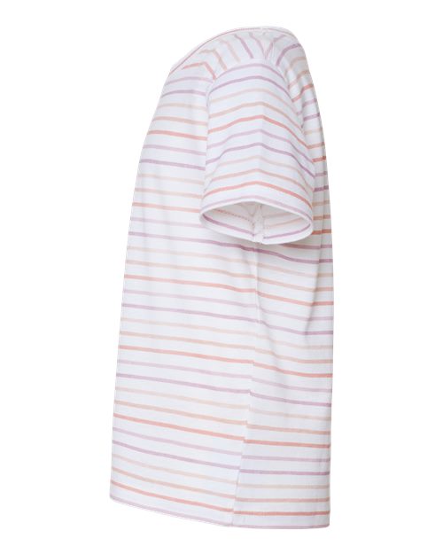Rabbit Skins Toddler Fine Jersey Tee 3321 Lilac Stripe