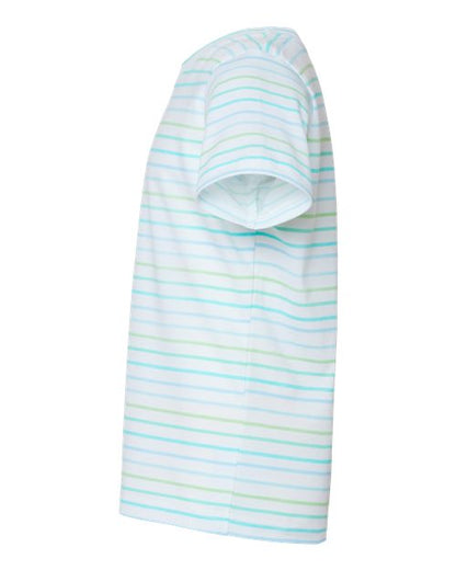 Rabbit Skins Toddler Fine Jersey Tee 3321 Marine Stripe