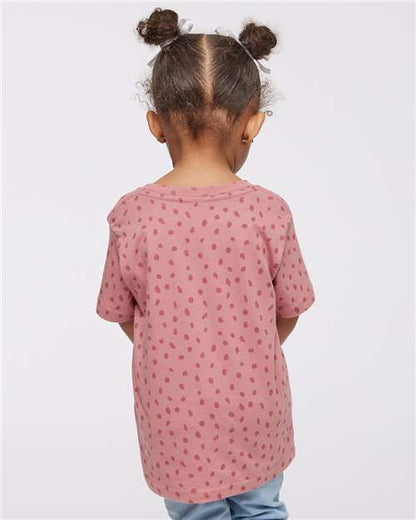 Rabbit Skins Toddler Fine Jersey Tee 3321 Mauvelous Spot