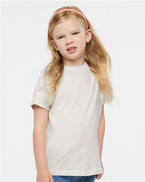 Rabbit Skins Toddler Fine Jersey Tee 3321 Porcelain