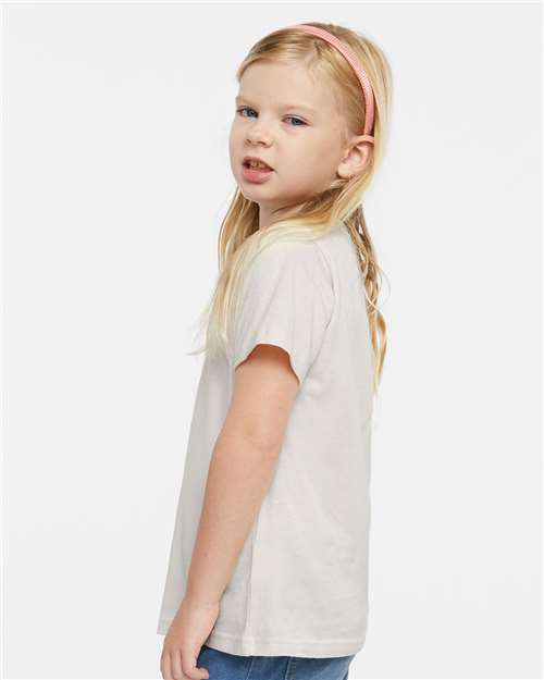 Rabbit Skins Toddler Fine Jersey Tee 3321 Porcelain