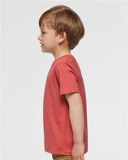 Rabbit Skins Toddler Fine Jersey Tee 3321 Passionfruit