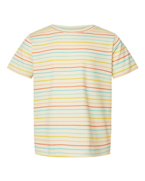 Rabbit Skins Toddler Fine Jersey Tee 3321 Sunkissed Stripe