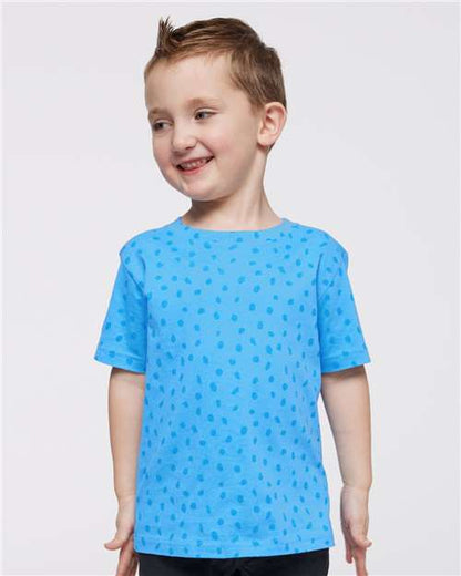 Rabbit Skins Toddler Fine Jersey Tee 3321 Tradewind Spot