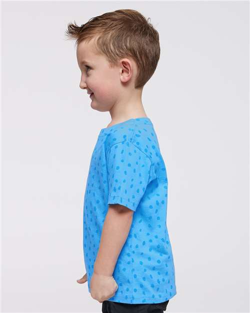 Rabbit Skins Toddler Fine Jersey Tee 3321 Tradewind Spot