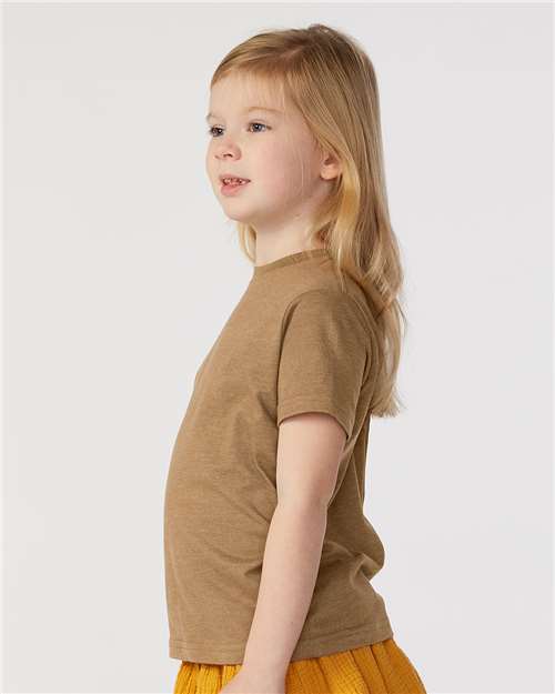 Rabbit Skins Toddler Fine Jersey Tee 3321 Vintage Coyote Brown