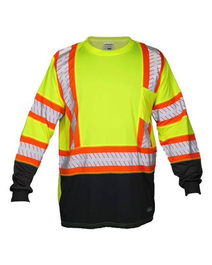 Kishigo Unisex DOT Class 3 Long Sleeve T-Shirt 11636