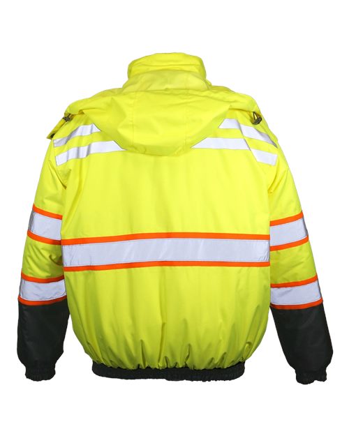 Kishigo Economy Contrast Class 3 Bomber Jacket JS156
