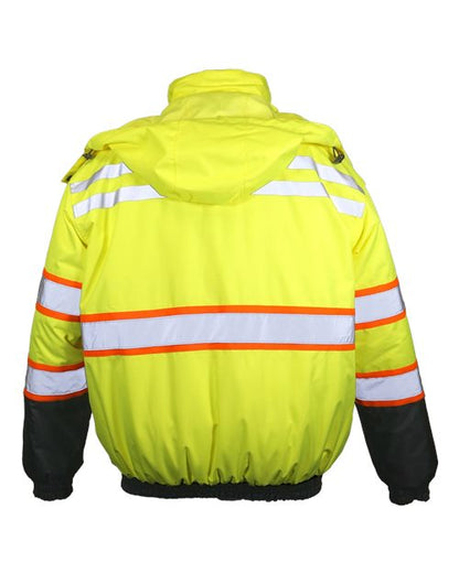 Kishigo Economy Contrast Class 3 Bomber Jacket JS156