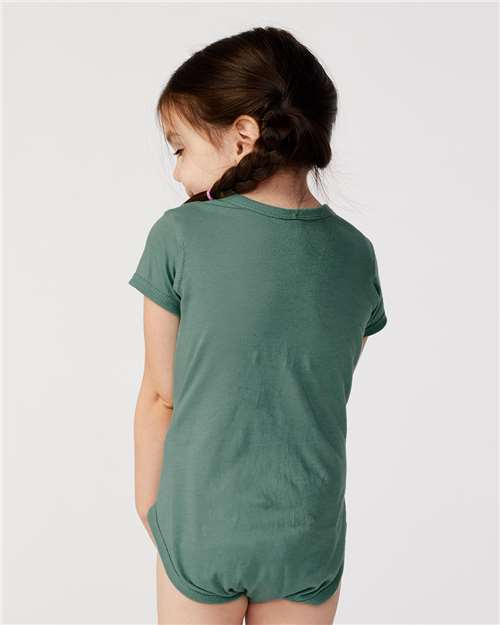 Rabbit Skins Infant Fine Jersey Bodysuit 4424 Basil