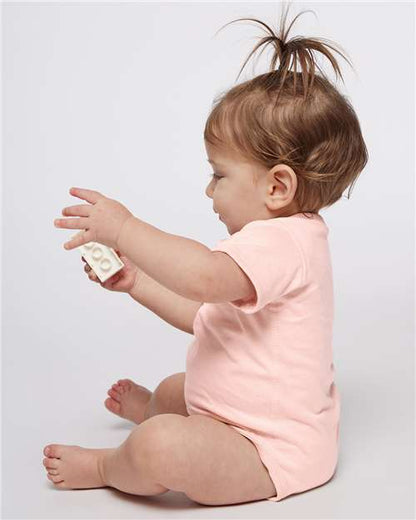 Rabbit Skins Infant Fine Jersey Bodysuit 4424 Blush
