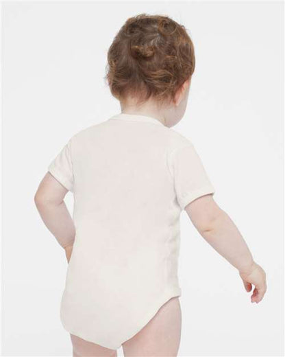 Rabbit Skins Infant Fine Jersey Bodysuit 4424 Porcelain