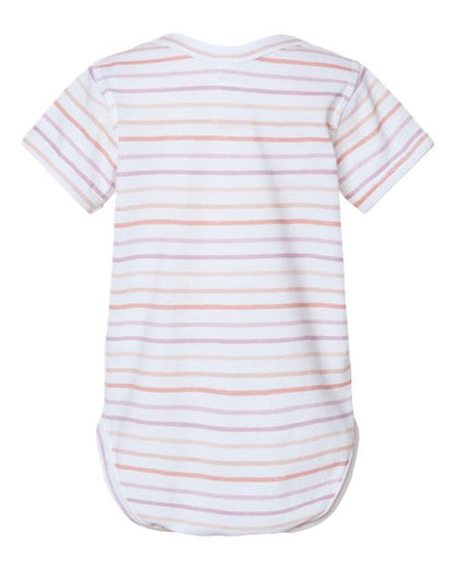 Rabbit Skins Infant Fine Jersey Bodysuit 4424 Lilac Stripe