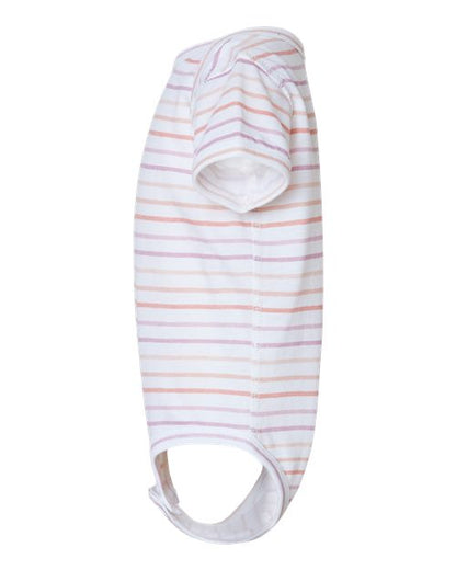 Rabbit Skins Infant Fine Jersey Bodysuit 4424 Lilac Stripe