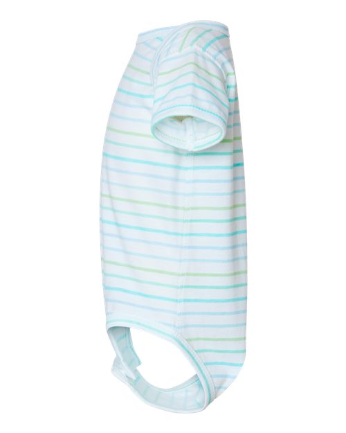 Rabbit Skins Infant Fine Jersey Bodysuit 4424 Marine Stripe