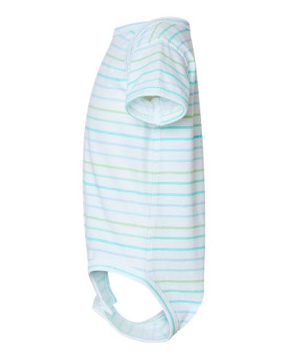 Rabbit Skins Infant Fine Jersey Bodysuit 4424 Marine Stripe