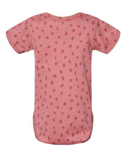 Rabbit Skins Infant Fine Jersey Bodysuit 4424 Mauvelous Spot