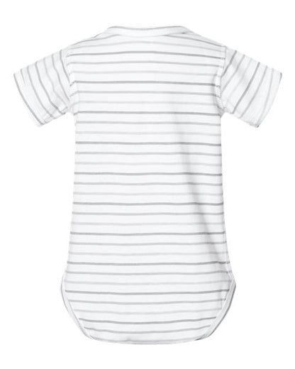 Rabbit Skins Infant Fine Jersey Bodysuit 4424 Shadow Stripe