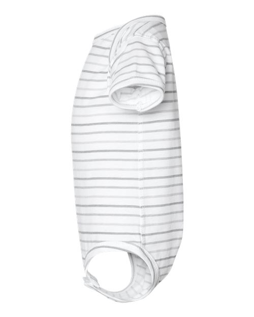 Rabbit Skins Infant Fine Jersey Bodysuit 4424 Shadow Stripe