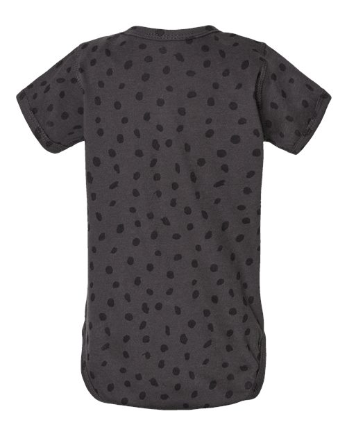 Rabbit Skins Infant Fine Jersey Bodysuit 4424 Slate Spot