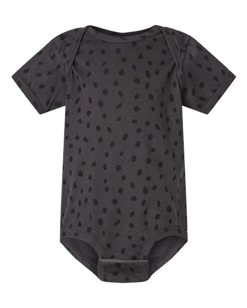 Rabbit Skins Infant Fine Jersey Bodysuit 4424 Slate Spot