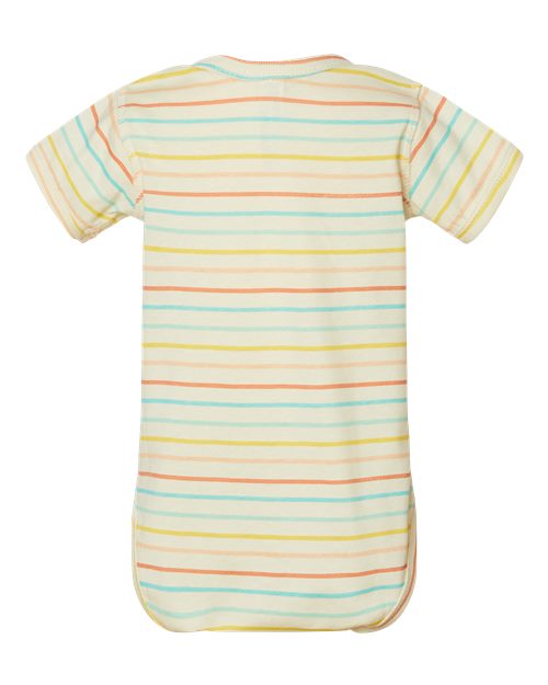 Rabbit Skins Infant Fine Jersey Bodysuit 4424 Sunkissed Stripe