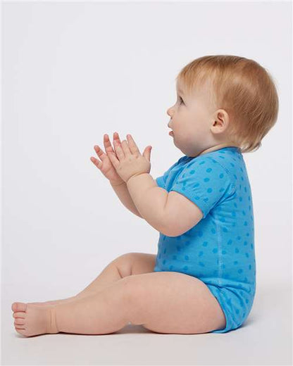 Rabbit Skins Infant Fine Jersey Bodysuit 4424 Tradewind Spot