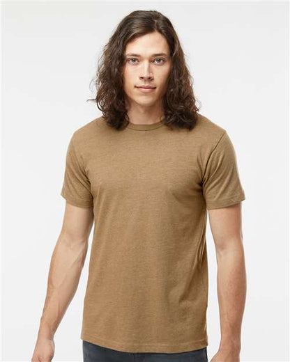 Custom Embroidered  LAT Fine Jersey Tee 6901 Vintage Coyote Brown