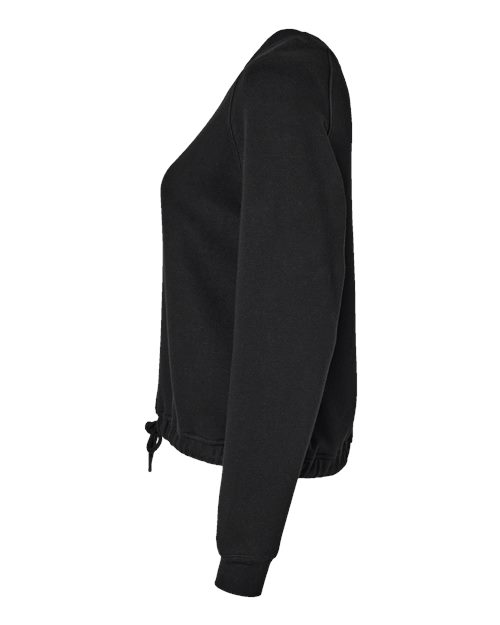 LAT Women's Relaxed 3-End Boxy Fleece Crewneck Sweatshirt 3528