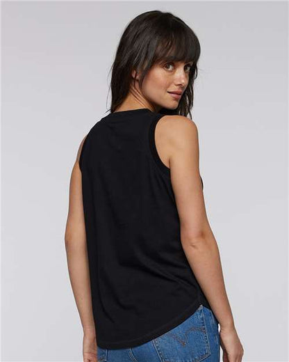 LAT Women's Relaxed Fine Jersey Tank 3592
