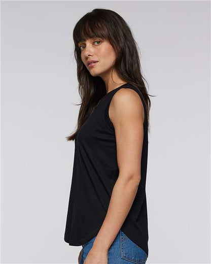 LAT Women's Relaxed Fine Jersey Tank 3592