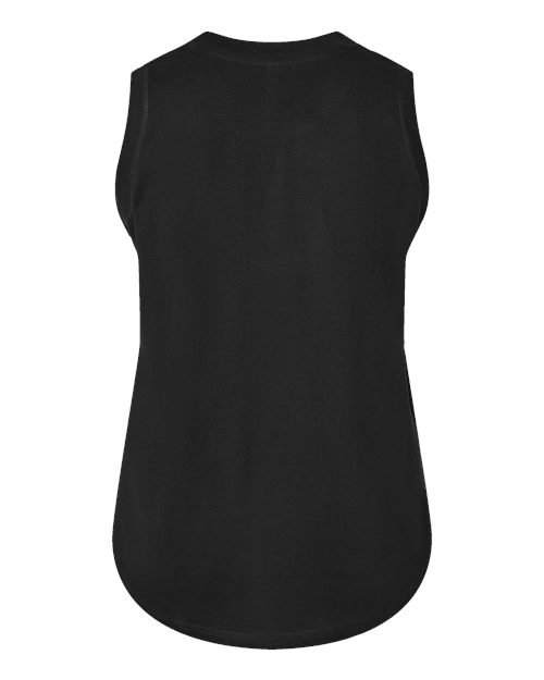 LAT Women's Curvy Relaxed Fine Jersey Tank 3892