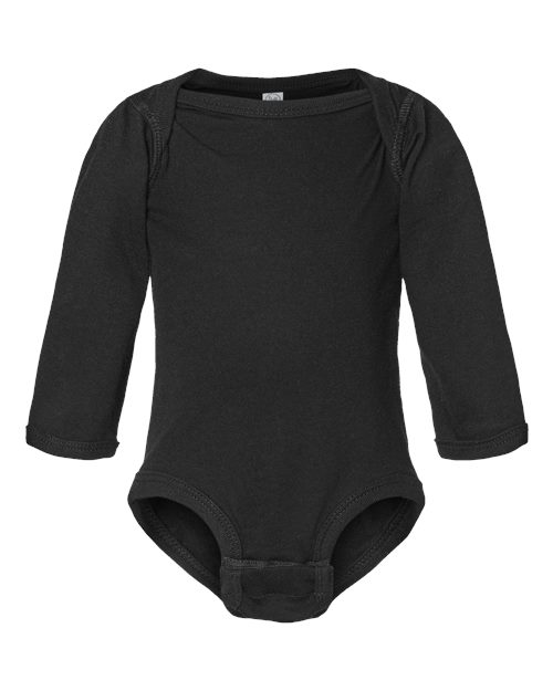 Rabbit Skins Infant Fine Jersey Long Sleeve Bodysuit 4421