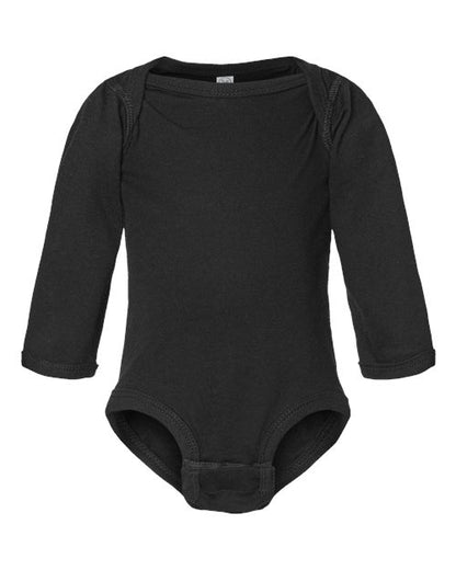 Rabbit Skins Infant Fine Jersey Long Sleeve Bodysuit 4421
