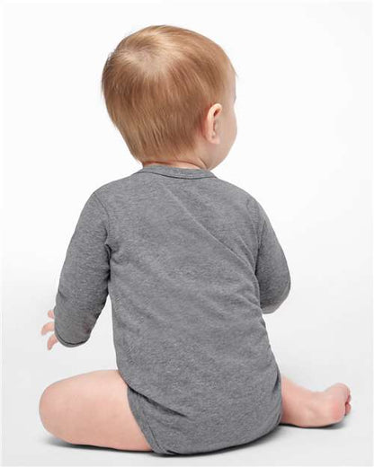 Rabbit Skins Infant Fine Jersey Long Sleeve Bodysuit 4421