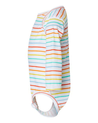 Rabbit Skins Infant Fine Jersey Long Sleeve Bodysuit 4421