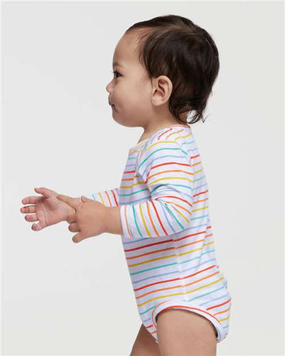 Rabbit Skins Infant Fine Jersey Long Sleeve Bodysuit 4421