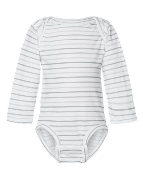 Rabbit Skins Infant Fine Jersey Long Sleeve Bodysuit 4421