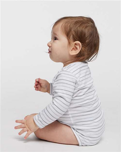 Rabbit Skins Infant Fine Jersey Long Sleeve Bodysuit 4421