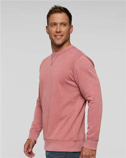 LAT Vintage Wash Fleece Crewneck Sweatshirt 6935