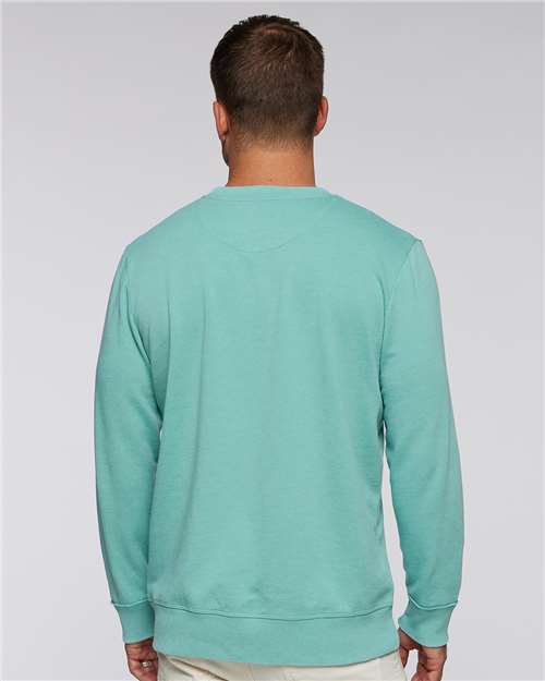 LAT Vintage Wash Fleece Crewneck Sweatshirt 6935