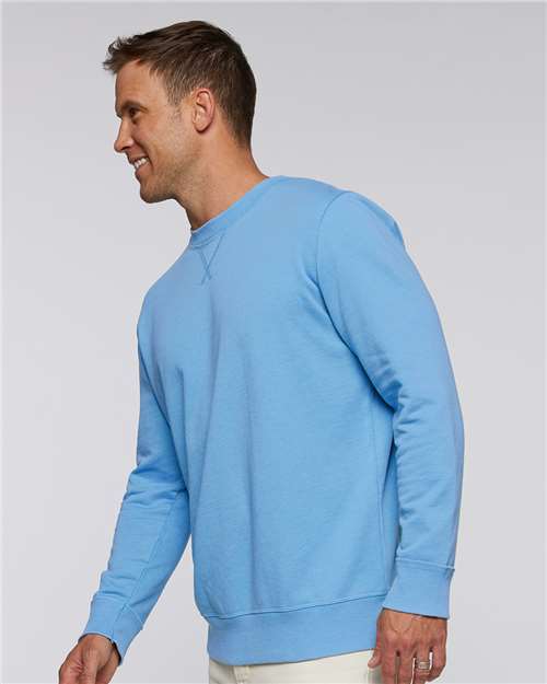 LAT Vintage Wash Fleece Crewneck Sweatshirt 6935