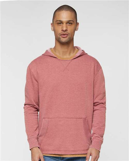 Custom Embroidered  LAT Vintage Wash Fleece Hoodie 6936  