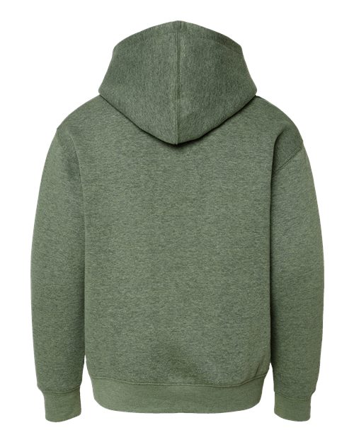 LAT Youth Fleece Hoodie 2296 Bamboo Blackout