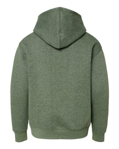 LAT Youth Fleece Hoodie 2296 Bamboo Blackout