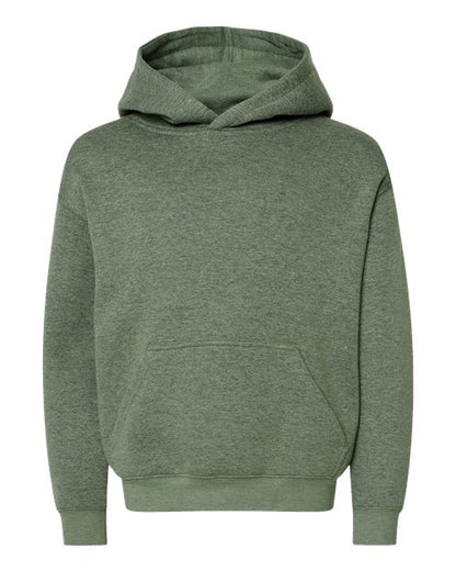 LAT Youth Fleece Hoodie 2296 Bamboo Blackout