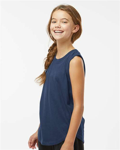 LAT Girls' Relaxed Fine Jersey Tank 2692